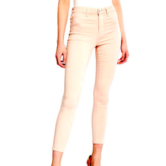 L'AGENCE Paris Margot Velvet High Rise Skinny - Picture 1 of 8